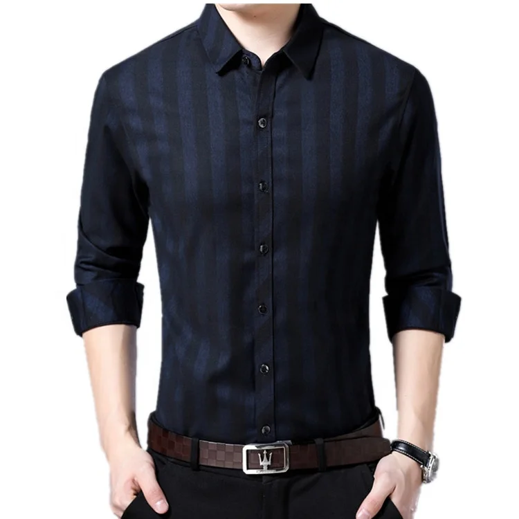 

double pocket business men's casual shirts style, Custom color