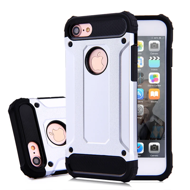 

Best New Products 2017 SGP 2 in 1 Defender Phone Cover Case for iPhone 8 Case, Black;grey;blue;white;silver;gold;red;pink;green;rose gold