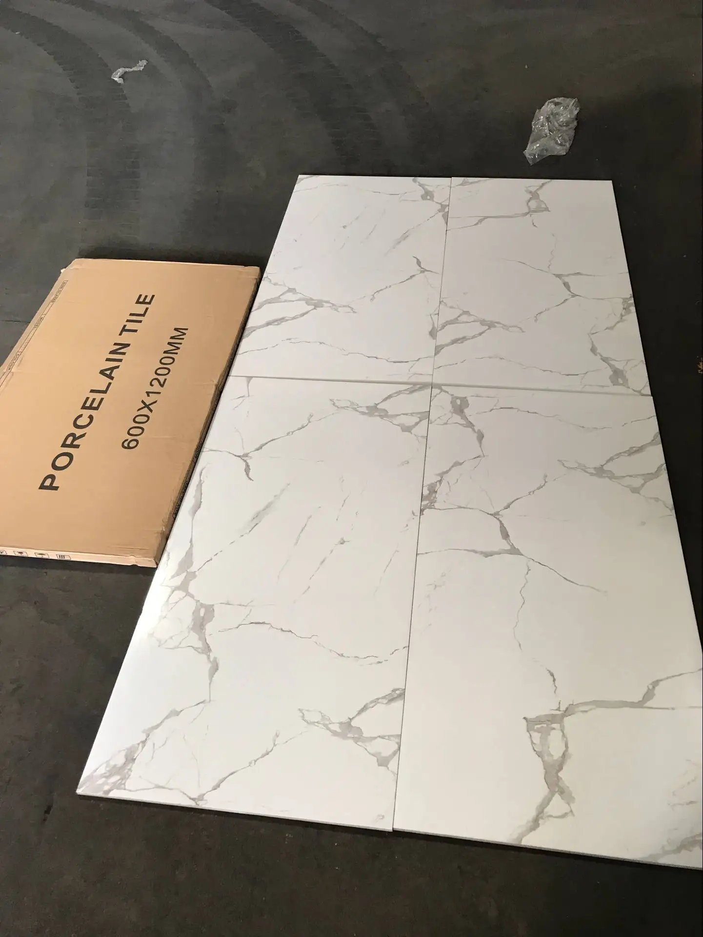 Wholesale Italian Price White Marble Carrara Look 24x48 Floor And Wall