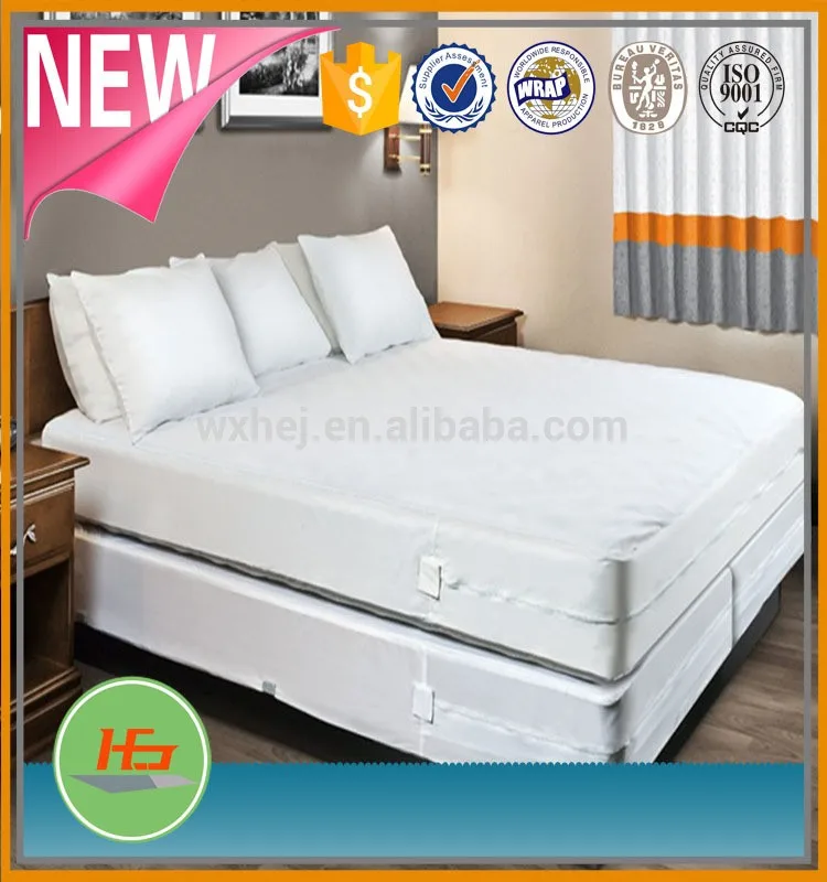 Soft 100polyester Knit Bed Bug Proof Mattress Cover With Zipper Buy Bed Bug Proof Matress