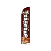 BBQ Brisket Promotional usage Advertising exhibition event outdoor Flying Beach banner stand Feather Teardrop Flag