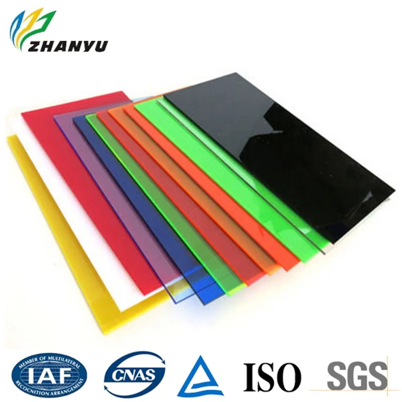 China Acrylic Product Gold Supplier Cast Acrylic / Perspex Sheet