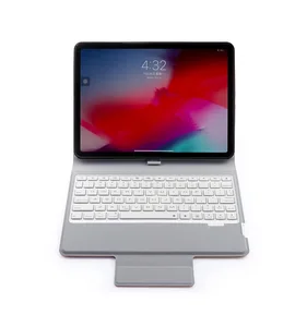Wireless Leather Keyboard Case Backlit iPad Pro 11 inch