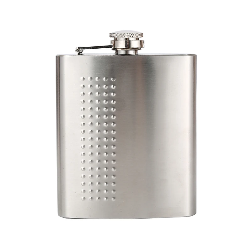 

JH020 Best brand Gift flask Fashion stainless steel embossing flask set Wedding gifts for guests