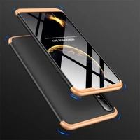 

Black Gold Dropshipping Three Stage Splicing Full Coverage PC Case for Asus Zenfone Max Pro (M2) ZB631KL Mobile Phones