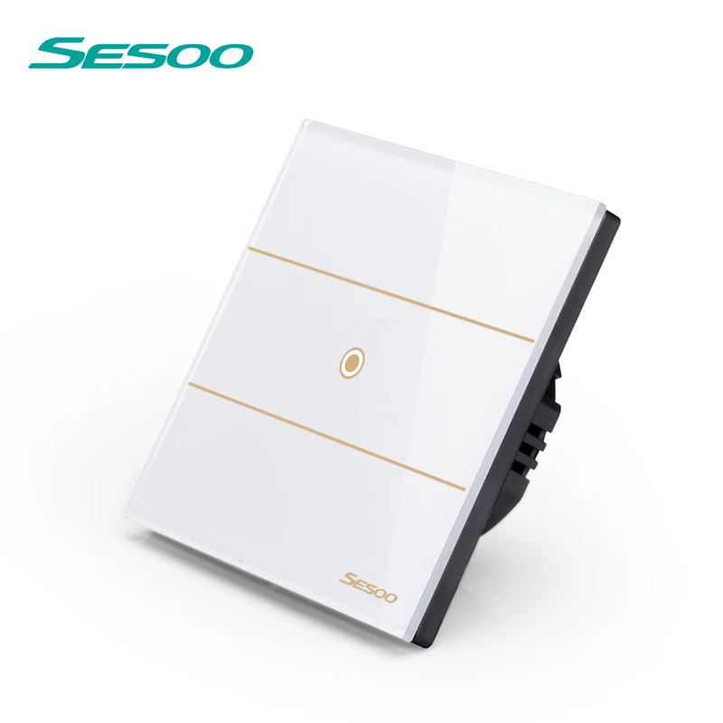 
SESOO uk /ou standard rf wireless remote control wall light switch 1 gang 1 way 