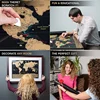 Custom Design Black and Gold Printing Paper World Map Poster