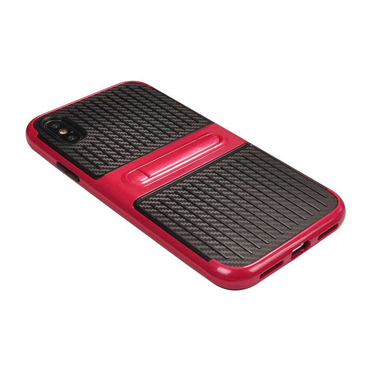 Carbon fibre mobile phone case, mobile accessories, mobile phone accessories for Iphone x