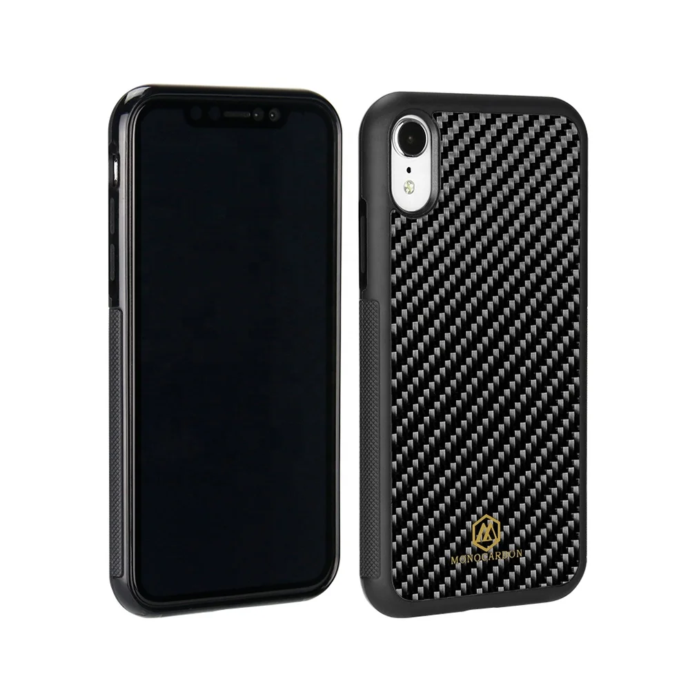 

Black Case for iPhone XR Carbon Fiber Case for iPhone Mobile Phone Cover