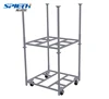 Cold storage stacking steel stack racking a frame pallet