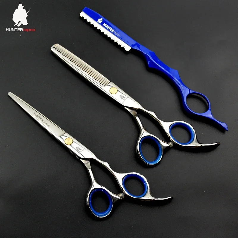 

6 inch Beauty Hair Cutting Scissors Set for hairdressing salons barber scissors thinning shears for hairdresser