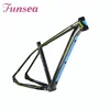 China wholesale Funsea OEM super light 29 ebike MTB frame alloy 27.5" mountain bike frame china mtb carbon bike frame