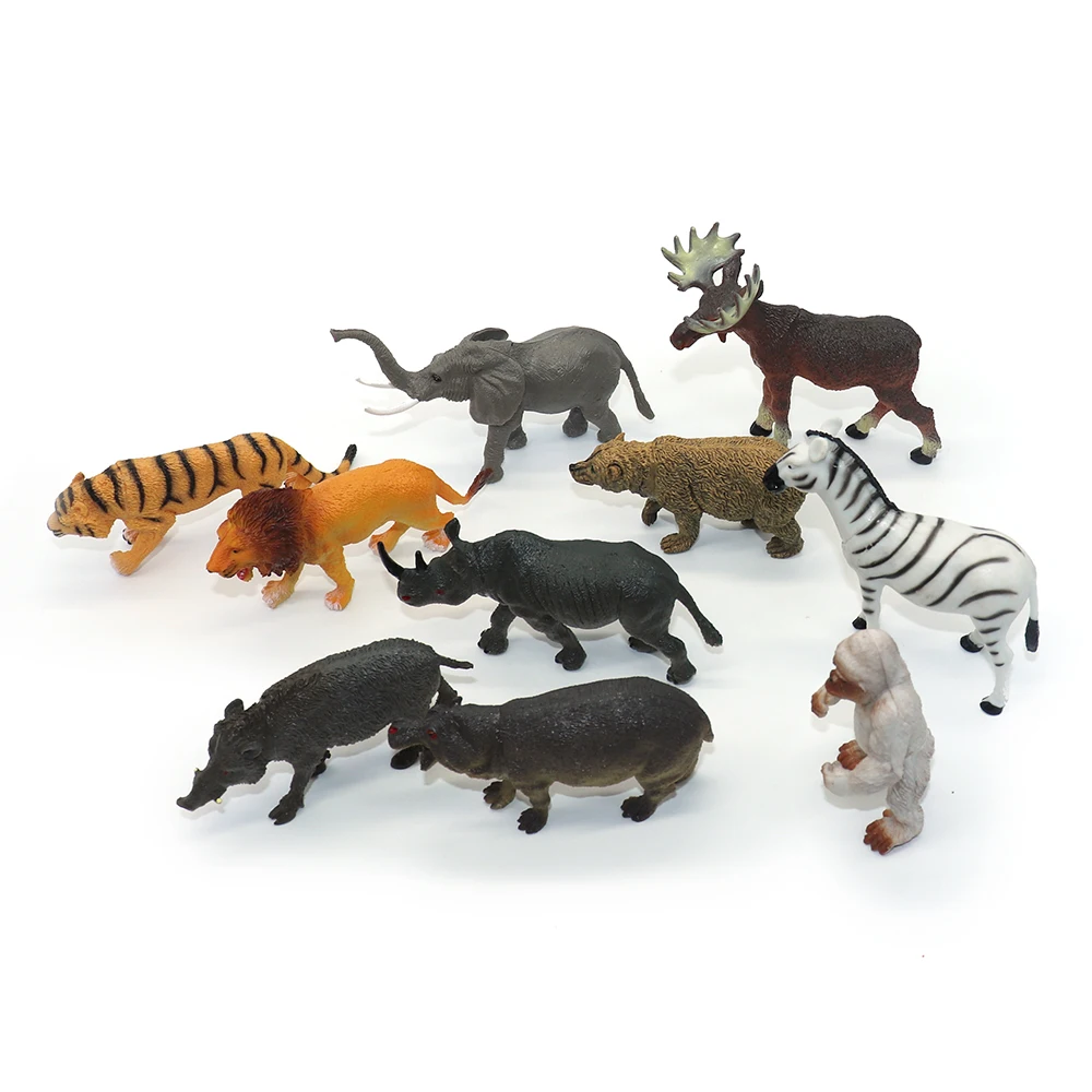 lifelike animal figurines