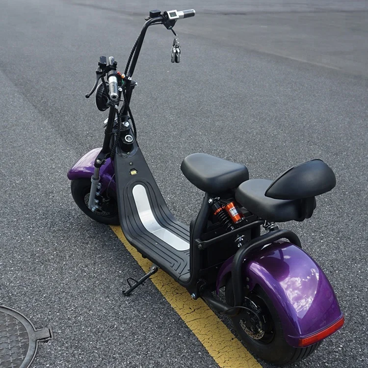 

Emak/COC/EEC Hot Sale Balance Motorcycle Electrical Citycoco, Black