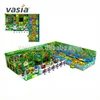 2019 EU standard quality forest series children play center plastic slide sandpit kids indoor playground