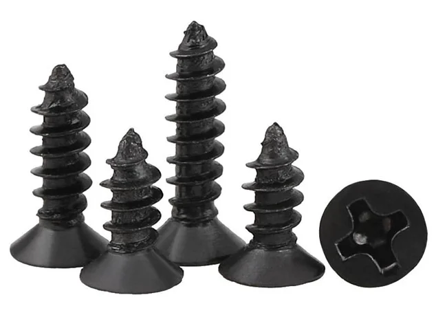 
Phillips bugle head gypsum black phosphated drywall screw 