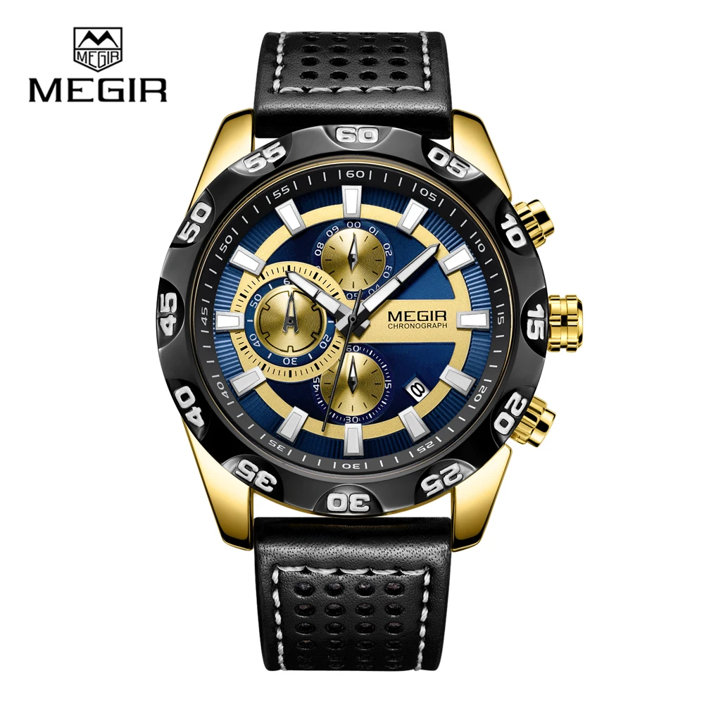 

Best Selling Products 2018 Megir Brand Sports Watch Luxury Fashion Waterproof Men Watch