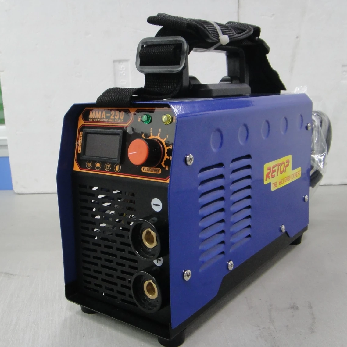 Mma 250ds Arc Single Phase Inverter Electric Welder Dc Igbt Second Hand