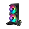 Wholesale colorful computer RGB 240 water cpu cooler with 120mmRGB Flow fan