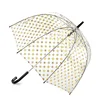 Promotion Fashion Lady Superior Plastic Handle Clear Dome Umbrella, Bubble Umbrella