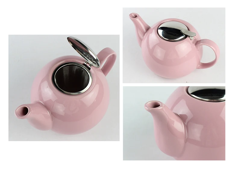 Ketel Air Besar Warna Pink Teko Keramik Pink Dengan Tutup Stainless Steel Buy Pink Teko Berwarna Merah Muda Keramik Air Ketel Besar Untuk Ketel Product On Alibaba Com