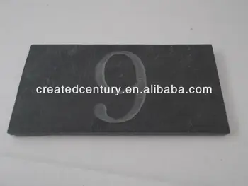 Slate House Door Plate Number Buy Slate Door Number Slate Door Plate Slate House Number Product On Alibaba Com