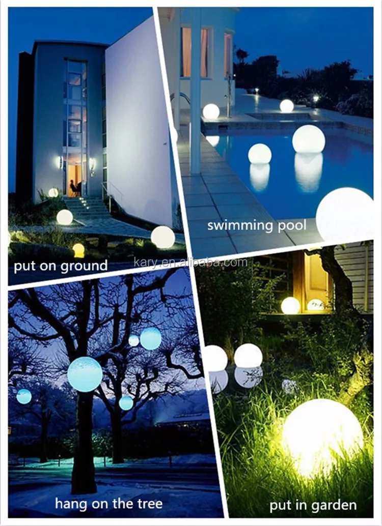 Wholesale Rgb Color Changing Waterproof Pool Led Floating Orbs Buy