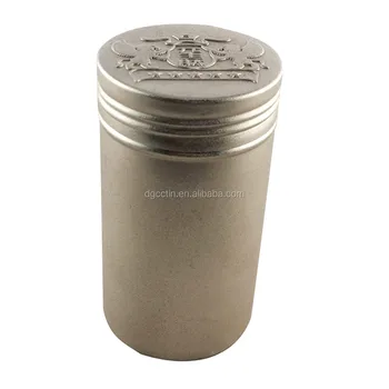 Cmyk Printing Airtight Decorative Small Metal Containers With Lids