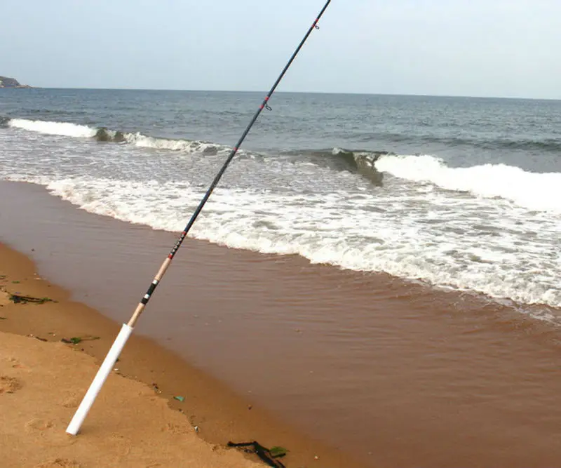shore fishing rod holder