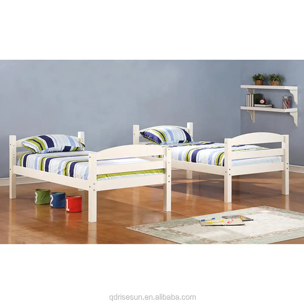 Effen wit grenen stapelbed/nieuwe goedkope stapelbed/beste ...