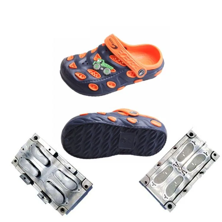 新的两种颜色 eva 注塑塑料鞋最后一个模具用于花园鞋