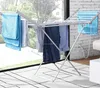 Automatic electric aluminum clothes drying racks.free standing heated towel rail.heated clothes rail