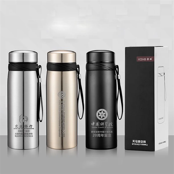 

SS304 stainless steel double wall vacuum insulated water thermal bottle for business office, 4 colors can be optional