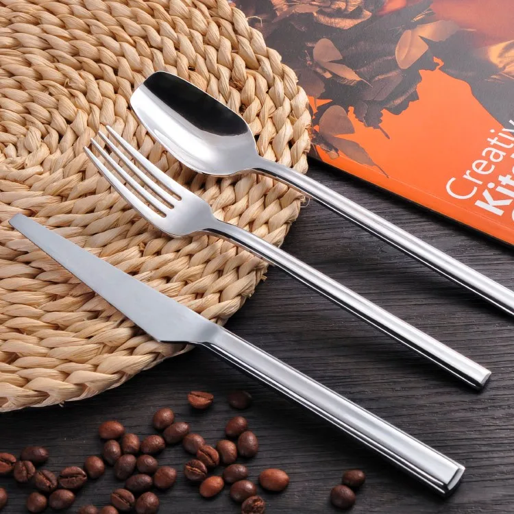 High Quality German Cutlery Manufacturers Stainless Steel Flatware Set