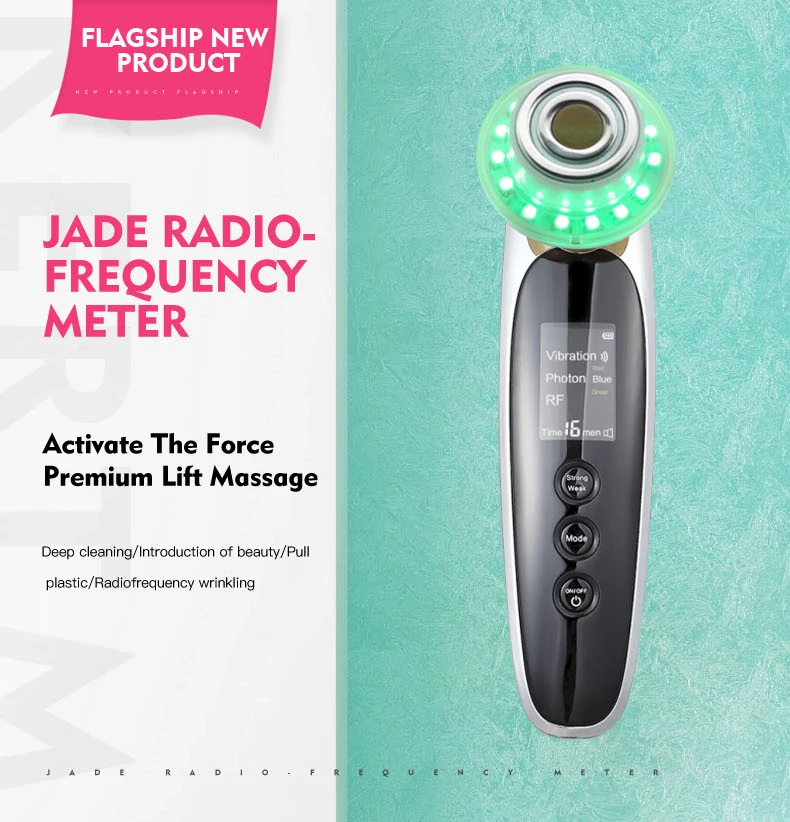 2019 New skin rejuvenation anti-aging Facial Lift RF Wrinkle Removal face massager Radio Frequency machine