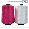 milky white 150/2 embroidery front thread for lace fabric