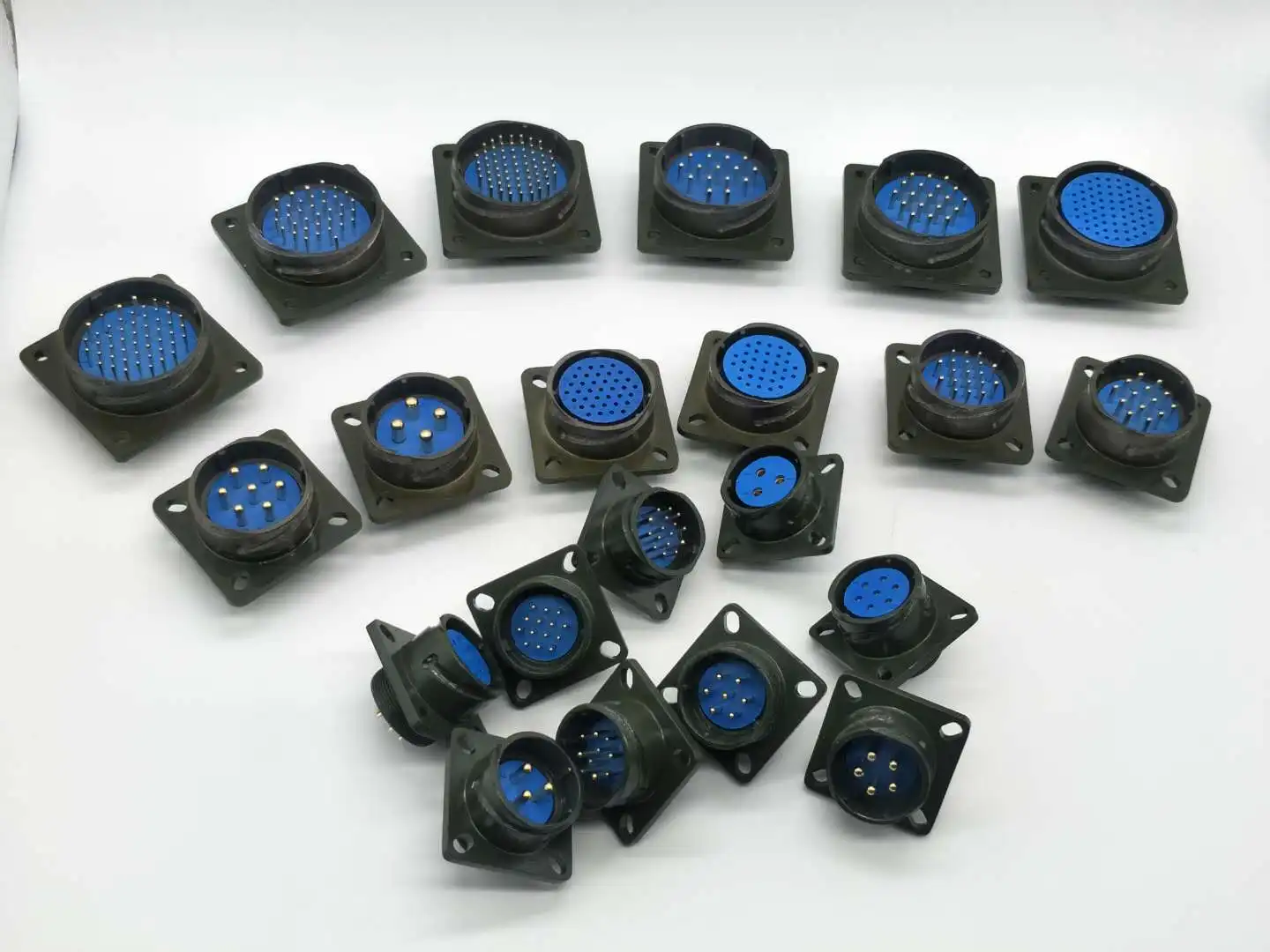 Itt Cannon Circular Ms5015 Connector 2 3 4 6 8 12 14 16 19 Pin Ms3106a