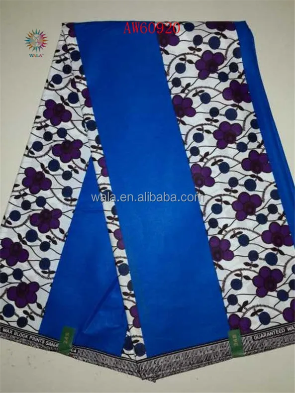 
AW60920-13 beautiful real WAX print fabric african hollandies wax 100%cotton wax fabric 