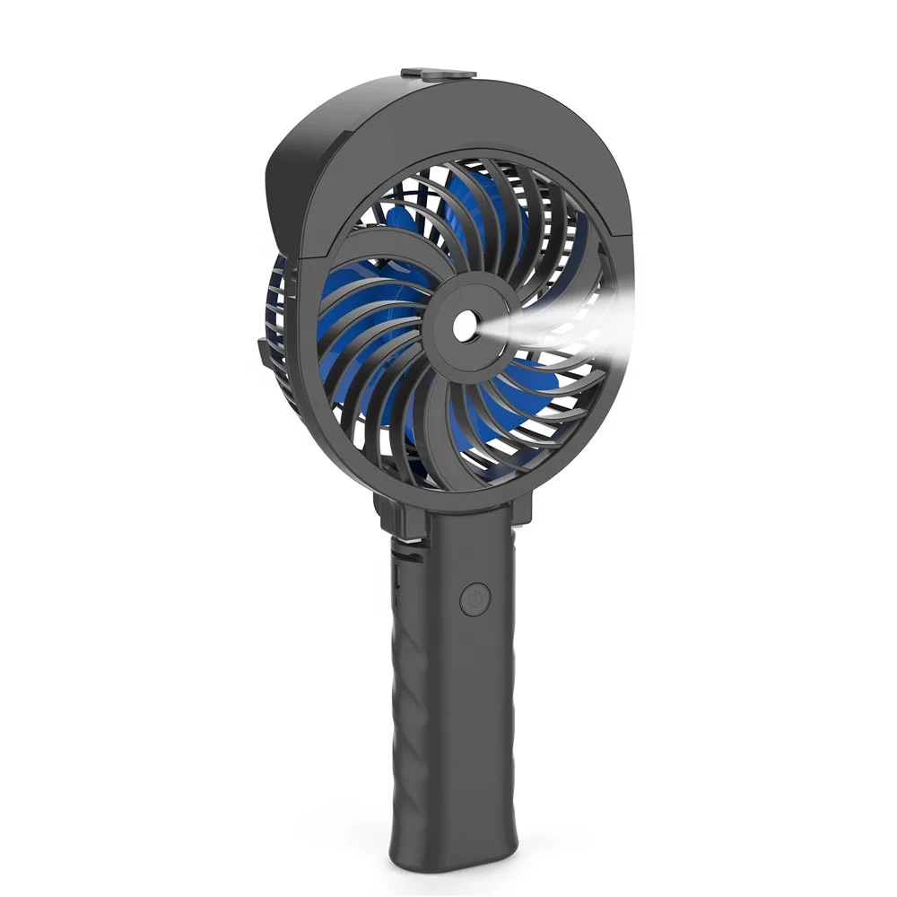 Color : Pink USB Table Desk Personal Fan Summer USB Mini Charging Fan Palm Air Conditioner Small Electric Outdoor Handheld Pocket Portable Fan for Home Office Table