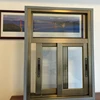 Popular cheap aluminium sliding windows prices in the philippines powder coated surface