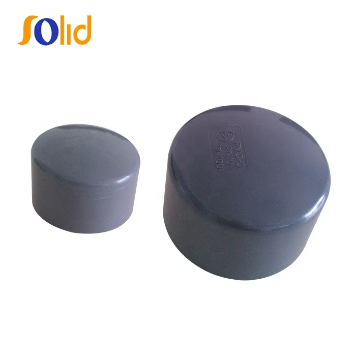 UPVC/PVC Pipe Fitting - Plastic End Caps for Water Supply