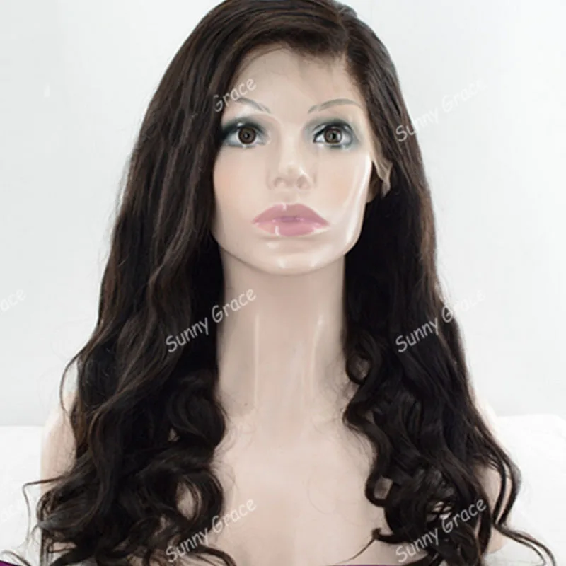 

Grade 8A Brazilian Virgin Real Human Hair Lace Front Wig body Wave Lace Wig with Baby Hair for Black Women, N/a