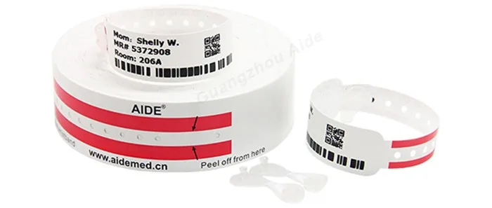 Thermal Printable Waterproof Medical Hospital Patient Baby ...