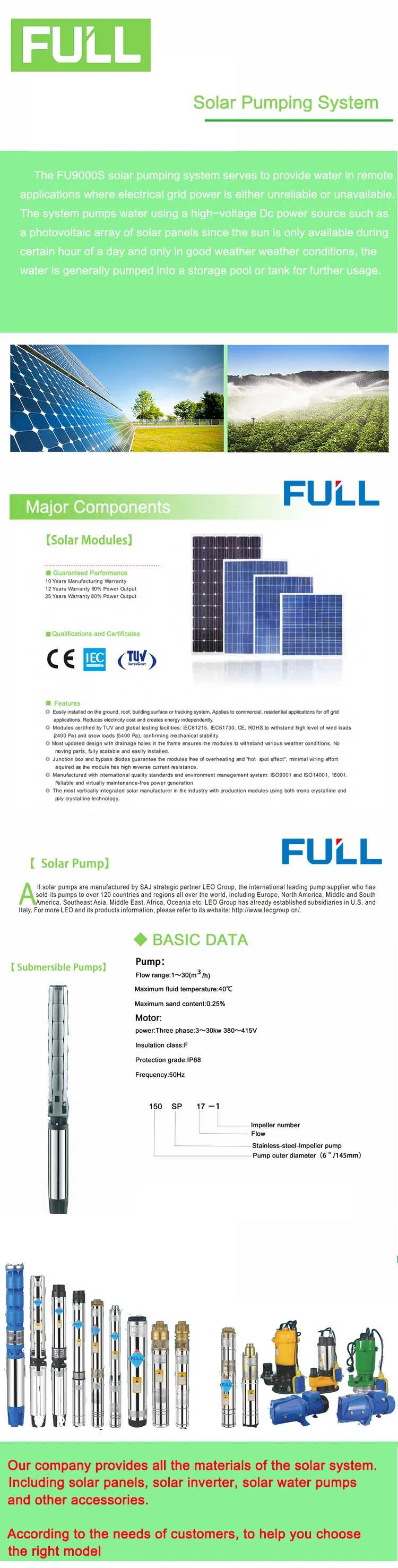 FULL Cheap Solar Energy System Solar Water System For Sale