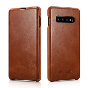 Leather Mobile Phone Cover Samsung Galaxy S10 S10 Plus