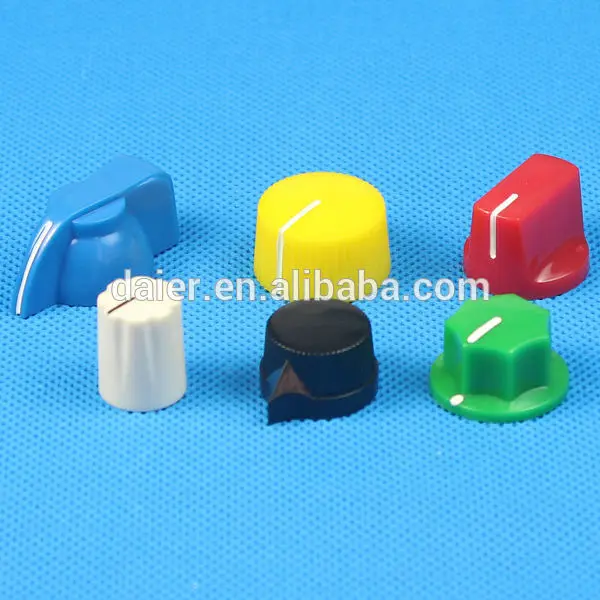pedal knurled plastic knobs potentiometer