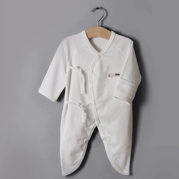 

Custom Organic Cotton Baby Winter Baby Clothing Linen Baby Romper, Customized