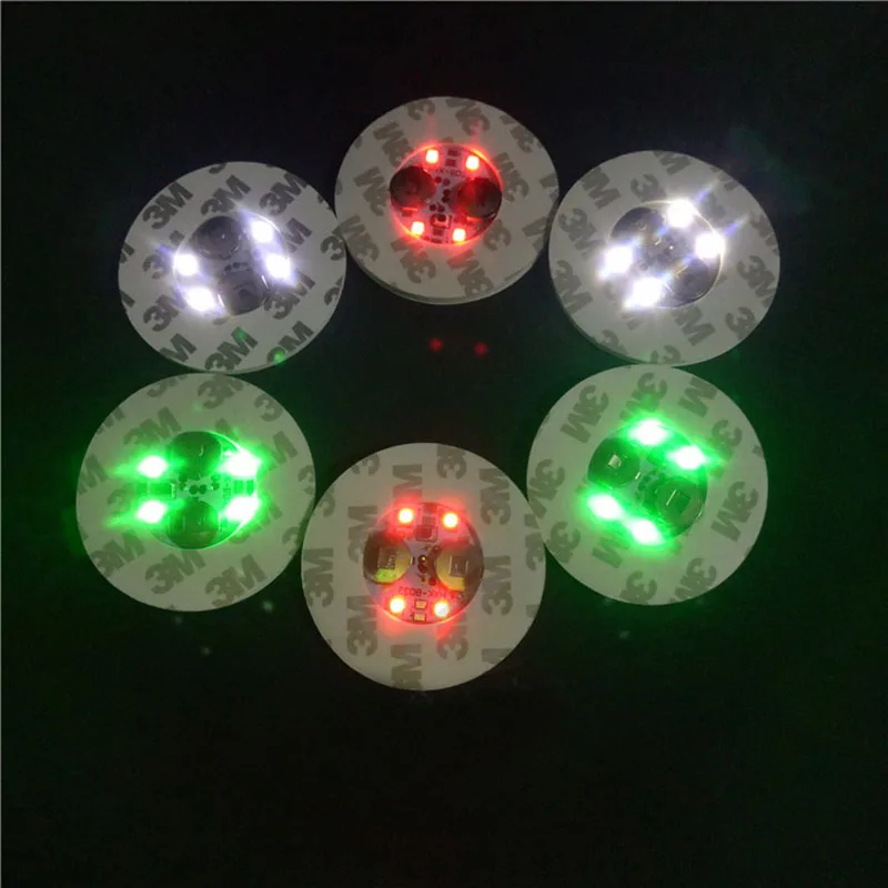 

Promotional LED flash cup sticker, Customized color