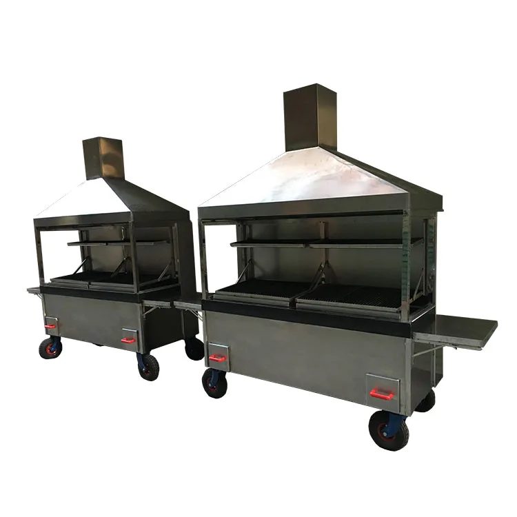 Factory Restaurant Barbecue Grill Machine Brazilian Rodizio Machine Gas
