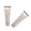 15ml Empty White Plastic Refill Tube Cosmetic Hand Cosmetic Cream Tube Bottle Mini Container